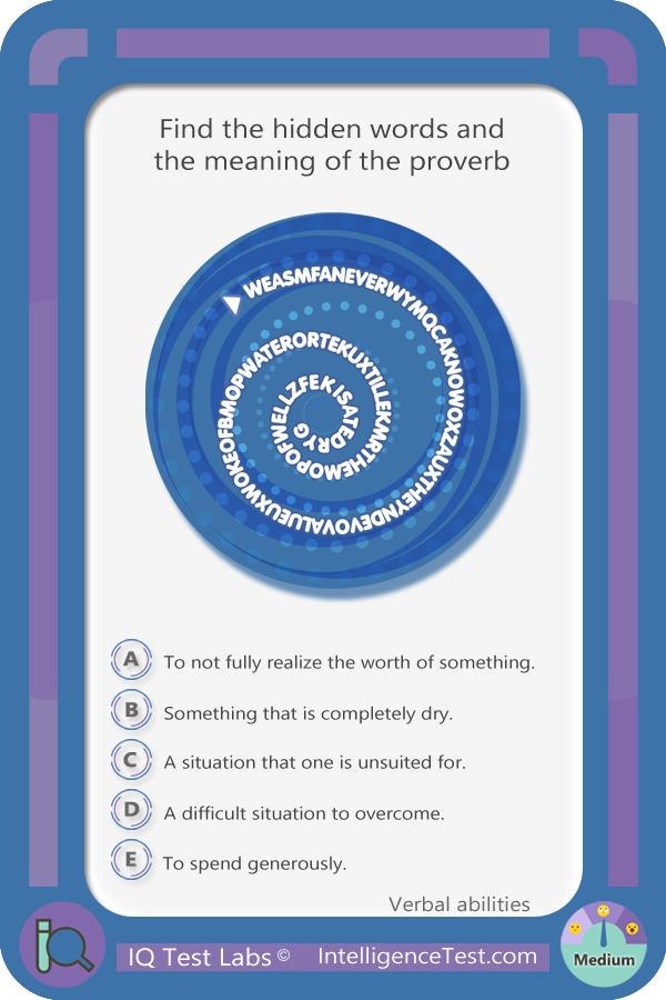 We never know the value of water till the well is dry.